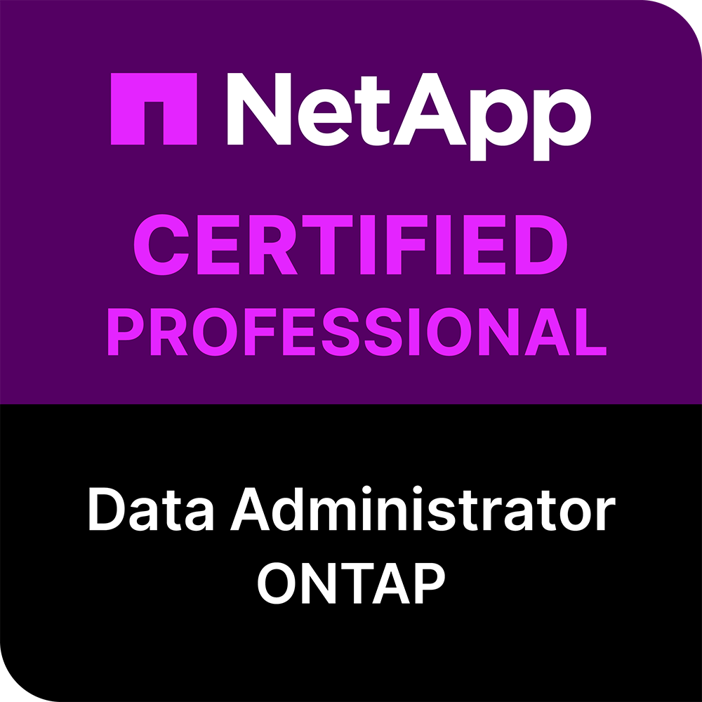 NetApp Data Administrator
