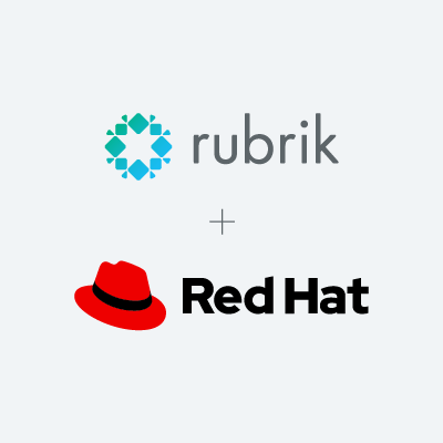 Data Protection for Red Hat OpenShift with Rubrik